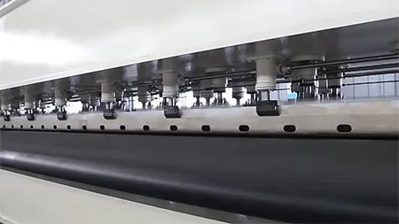 Double board needle punching machine