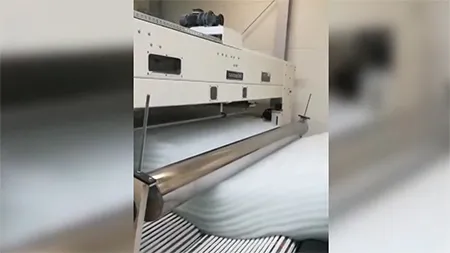 Cleaning cloth production line