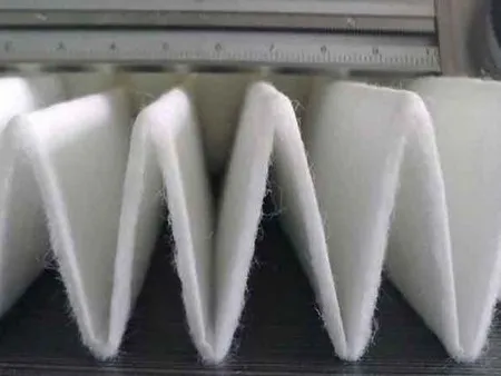 Nonwoven filter felt